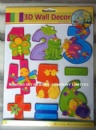 3D wall sticker