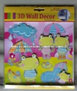 3D Wall Sticker for kids